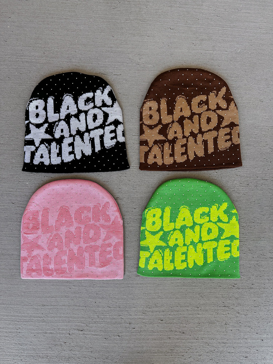 Black And Talented Beanies ( LIMITED EDITION )